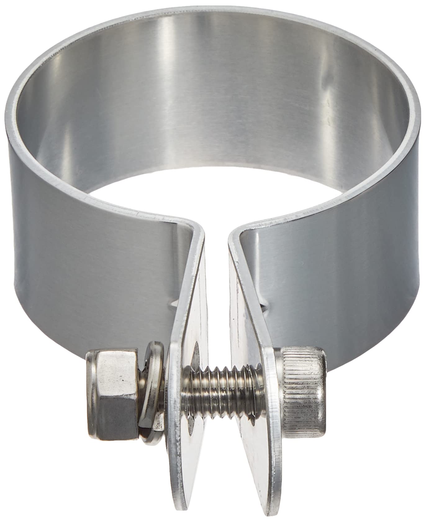 Amazon | キジマ(Kijima) マフラーバンド 60mm アルミ シルバー 209